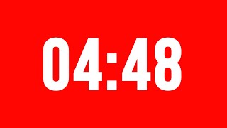 4 Minute 48 Second Timer With Alarm Without Music