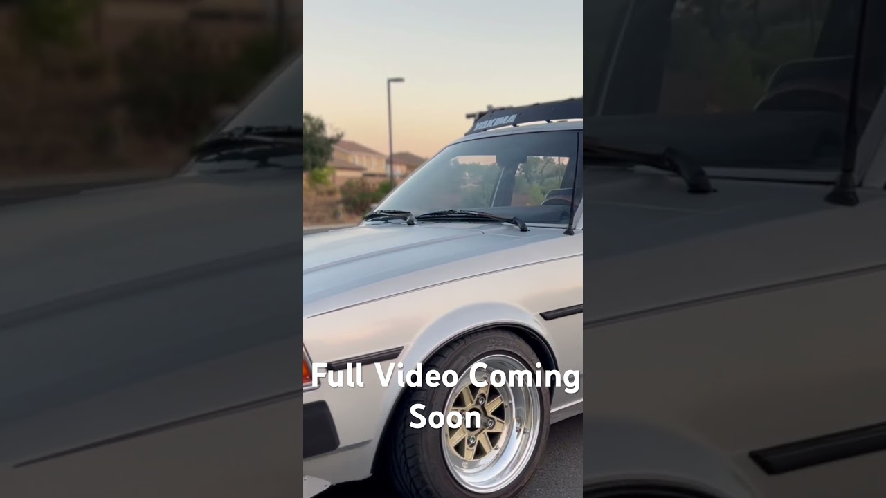 Quick Teaser of the ae72 wagon 