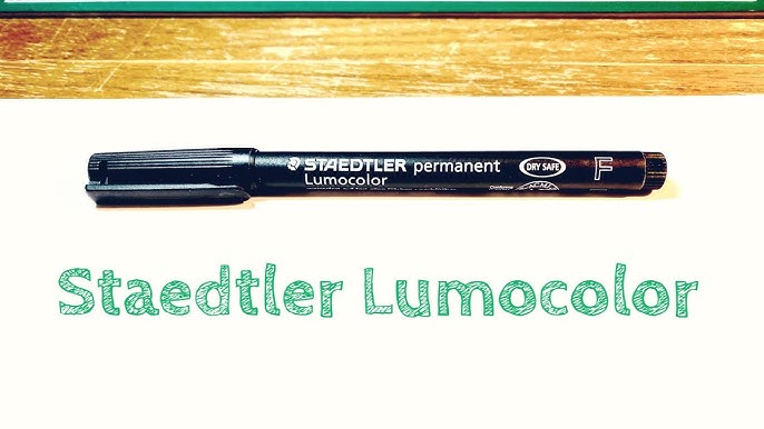 Pen Review: Staedtler Lumocolor Permanent Markers - The Well-Appointed Desk