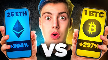 25 Ethereum vs 1 Bitcoin - Which Makes You Richer?