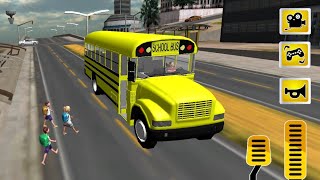 City school bus driving sim school students | school bus driving Android game by kds GameZ screenshot 5
