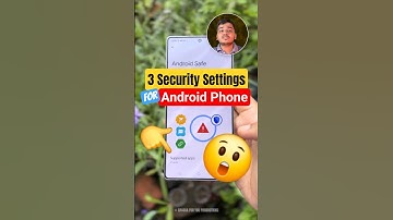 Mobile Phone की 3 Private & Security Settings! 🔥