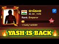  yash is back 