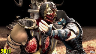 Mortal Kombat Evolution of All Original Fatalities 1992 2017 4k Ultra HD 2160p
