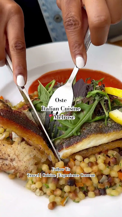 For a taste of Italy, Oste is the place to be. Follow Us for Travel | Cuisine | Experience Content