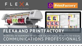 Flexa and PrintFactory : working in harmony to deliver exceptional results
