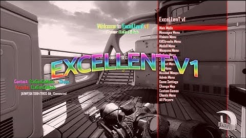 [PS3] ExceLLenT V1 Black Ops 2 GSC Mod Menu [1.19]