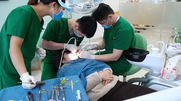 TRỰC TIẾP QUÁ TRÌNH NHỔ RĂNG KHÔN MỌC LỆCH