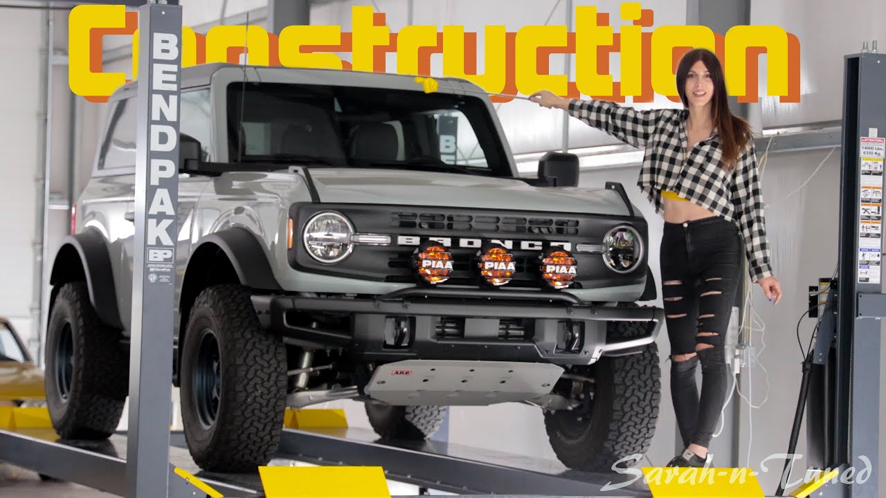 A TALL PEOPLE Friendly 4 Post Lift! // HD-14T