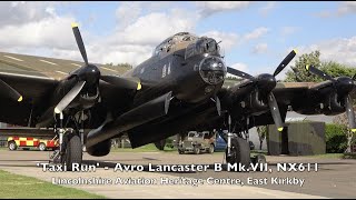 Avro Lancaster 'Just Jane'  Taxi Run 1  28th September 2021