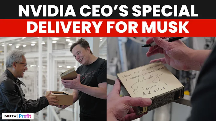 Nvidia's Jensen Huang Hand-Delivers World's Smallest Supercomputer To Elon Musk