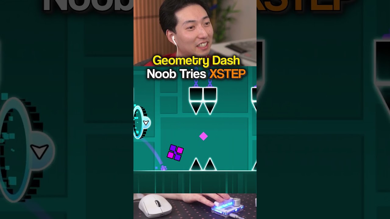 Geometry Dash Noob Tries XSTEP..