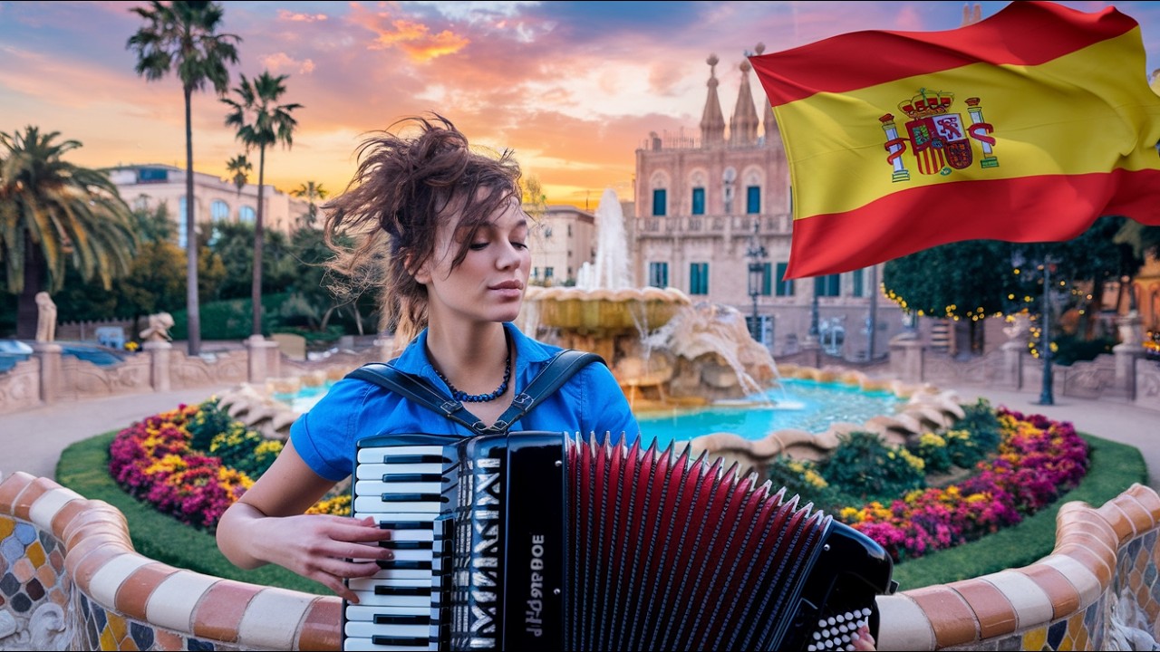 Spanish Guitar & Accordion music – Best Flamenco Fusion for Relaxation & Meditation