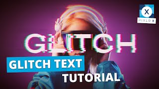 Create A Glitch Text Effect in Pixlr X screenshot 4