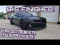 416 Stroker Camaro FIRST STARTUP and Short Drive! Sounds ROWDY!