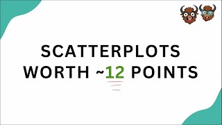 SAT Math: Scatterplots