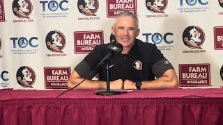 FSU Football Mike Norvell discusses his team s season-opening victory over New Mexico State