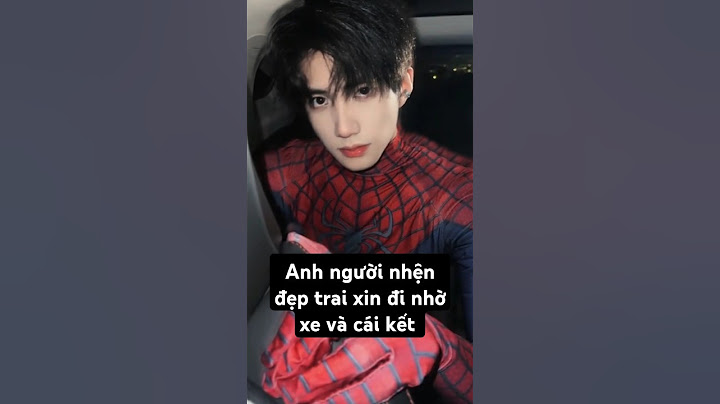 Anh người nhện đẹp trai xin đi nhờ xe và cái kết #handsome #douyin #short #mêtraiđẹp #traidep #boy