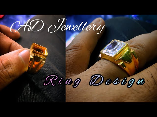 Latest Gold Rings Designs 2023 l Most Beautiful Gold Bridal Ring Designs  @horainshop - YouTube