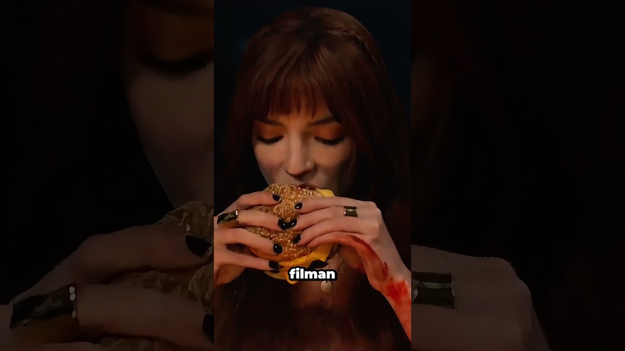 Los actores nunca se tragan la comida en el plató #behindthescenes #filmingtricks