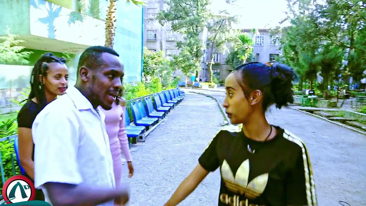 እኔ እያለው ሌላሴት ለምን ትጠብሳለህ አቃጣሪ በጥፊ ነው ማለት ethiopian comedy