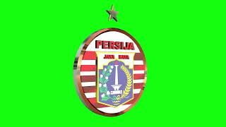Logo Persija 3D Green Screen