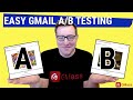 A/B Testing in Gmail - The BEST Way to Run Email Split Tests