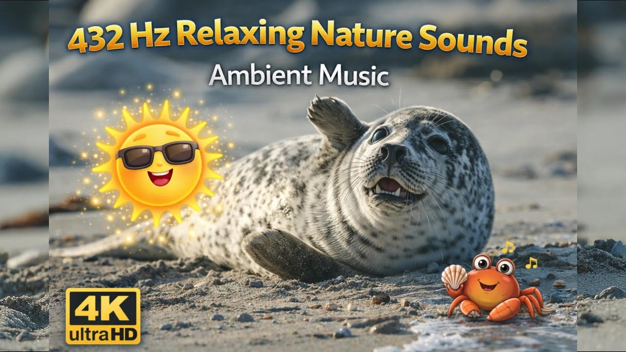 2 Hour 432 Hz Relaxing Nature Sounds | Ambient Music for Sleep & Meditation 🌲