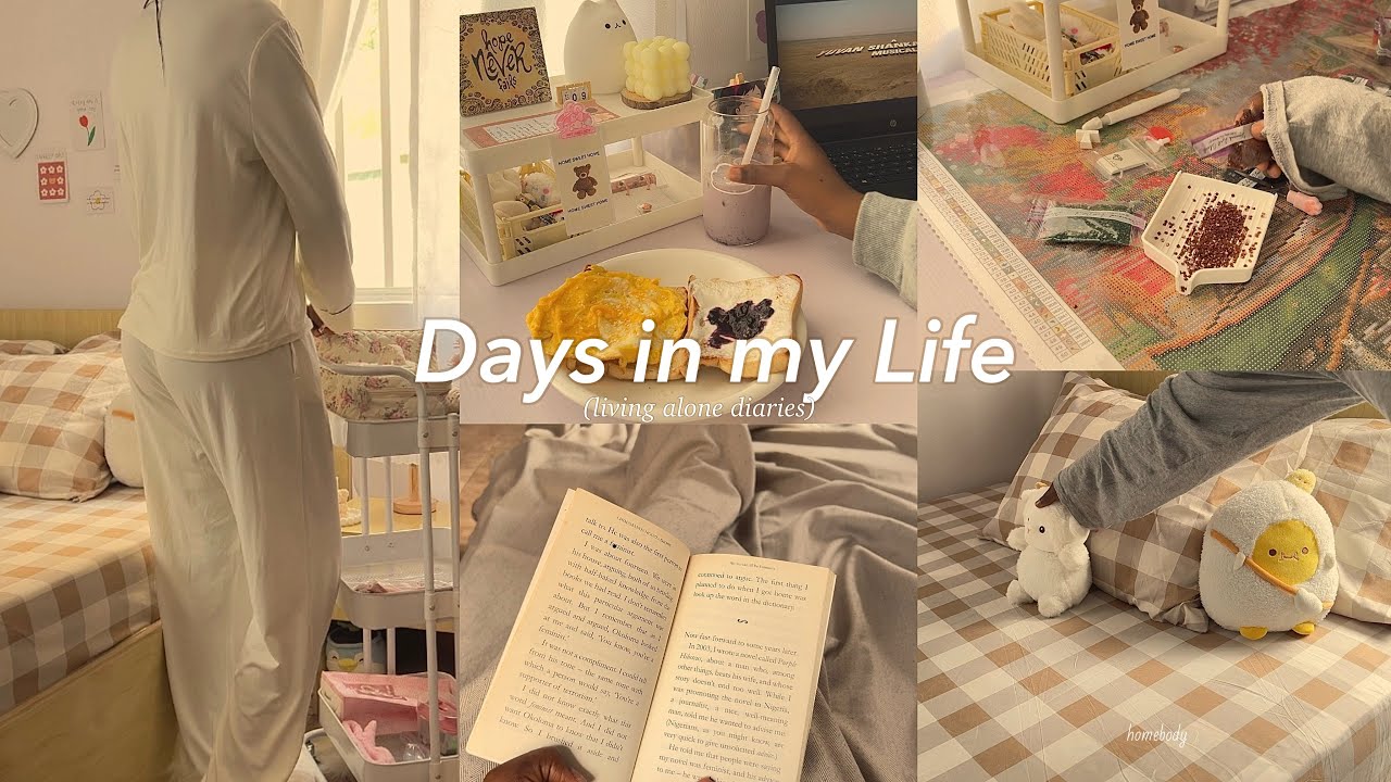 Days in my life🫐| living alone as a Nigerian Girl | productive vlog