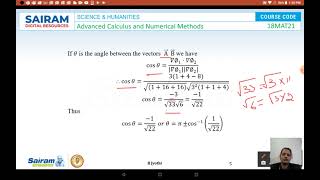 Lecture video 18MAT21 Module 1 Problems B Jyothi
