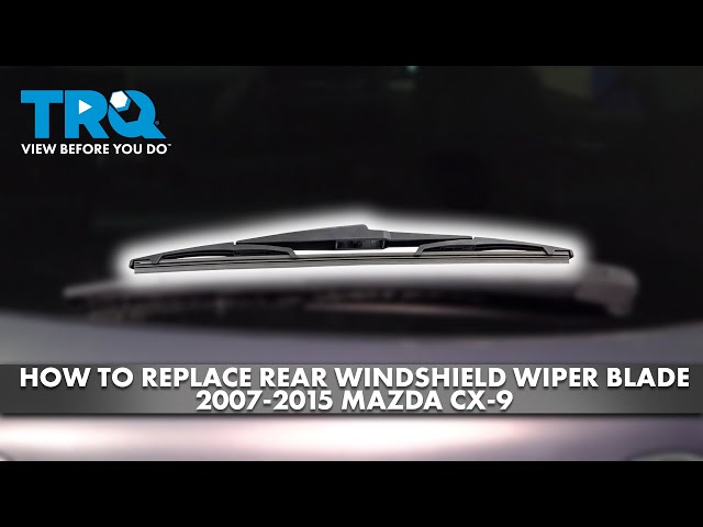 X AUTOHAUX Car Rear Windshield Wiper Blade Arm Set For Mazda CX-9 2009-2020 14 Inch 355mm In | Whizz Blades - Foto 3