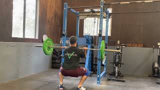 Front Squat W/ 5 Second Lowering | CrossFit Invictus