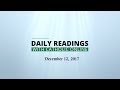 Daily Reading for Tuesday, December 12th, 2017 HD video Image of Daily Reading for Tuesday, December 12th, 2017 HD video