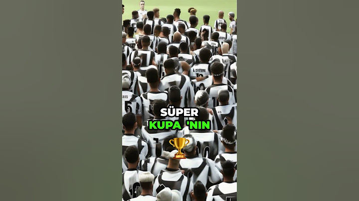 Beşiktaş, Galatasaray'ı 5-0 mağlup ederek Süper Kupa'nın sahibi oldu.  #bjk  #gs