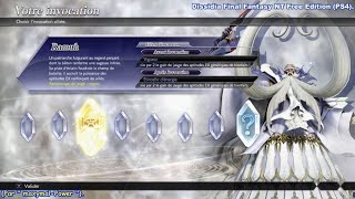 Dissidia Final Fantasy NT Free Edition (PS4) - My 1st battle - Squall - Ramuh as Invocation.