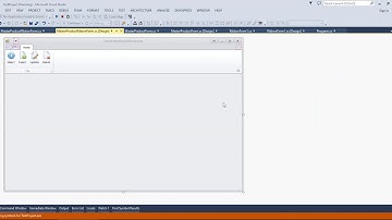 Visual Studio Ribbon Form EP2