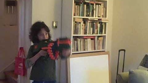 Nerf Muzzle Flash Test Using Windows Movie Maker