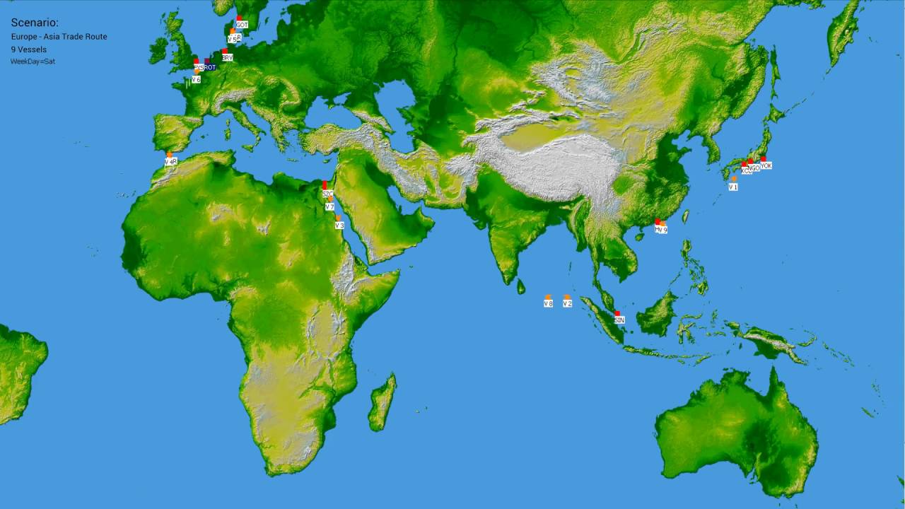 Full screen map. Green world map. карта 3440 x 1440.