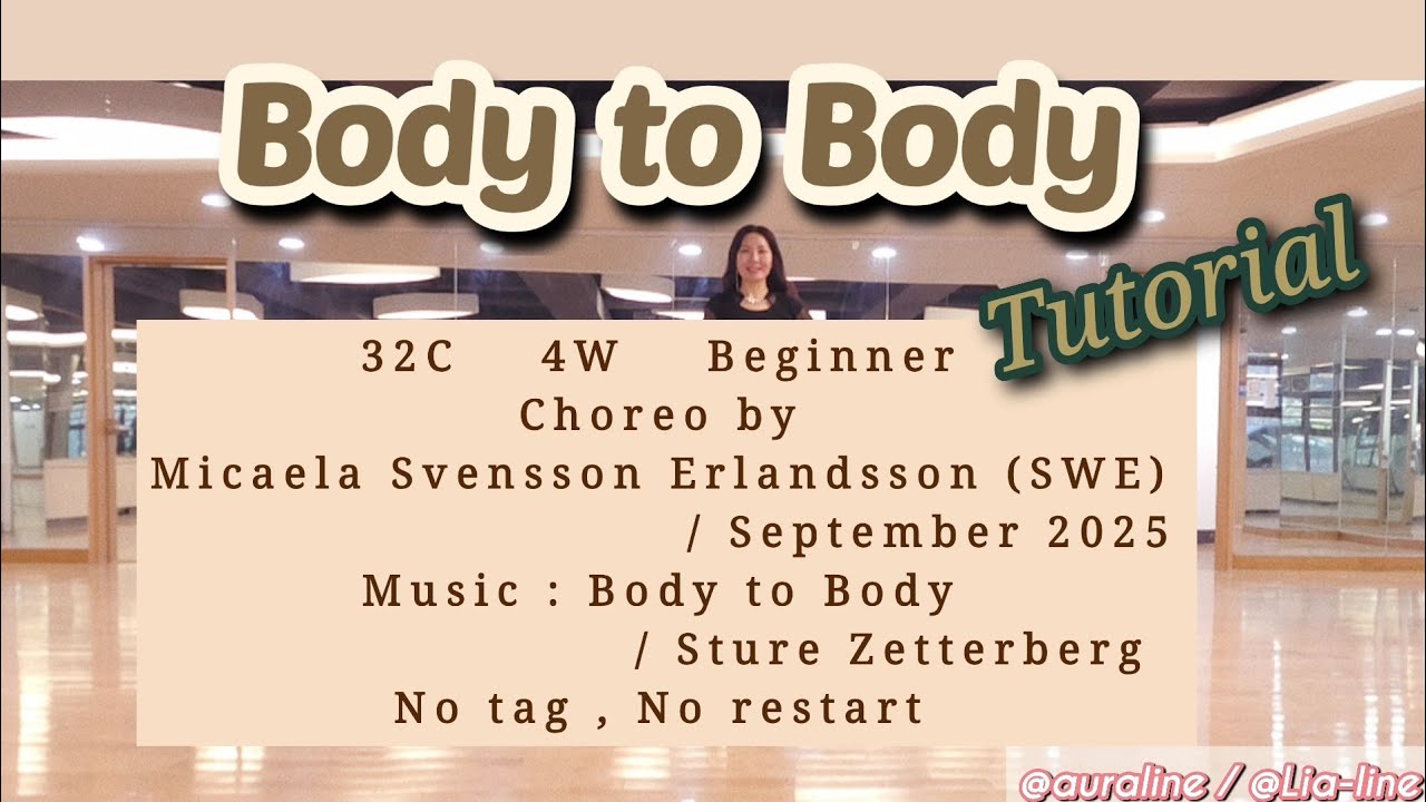 Body-to-body/ Tutorial /대한체육회 마라톤_비기너 / Aura_line /@lia-line