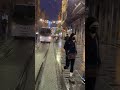  حراقة في فرنسا باريس في الشتاء  