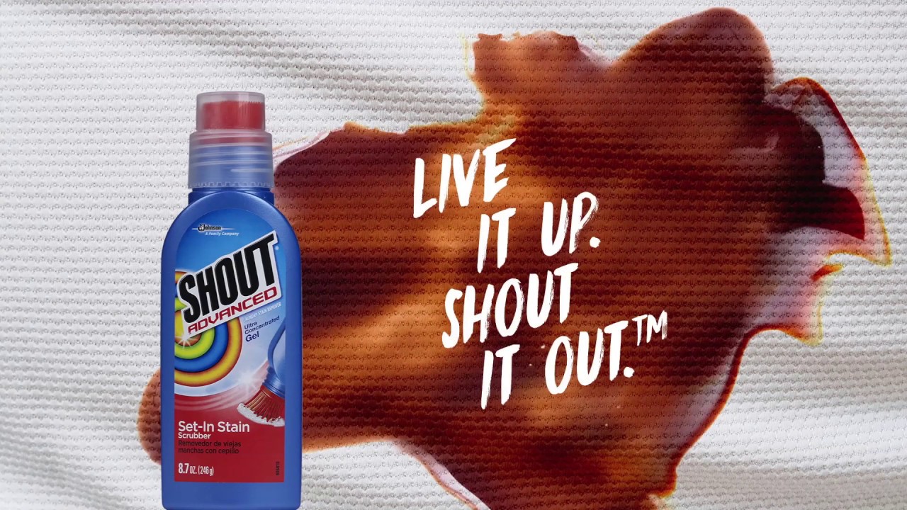 Shout Advanced Spray and Wash Laundry Stain Remover
