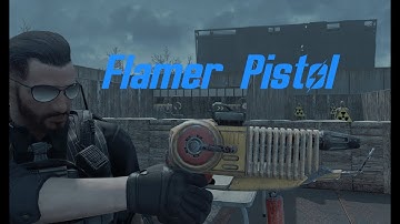 Fallout 4 Fallout Tactics Flamer Pistol Mod