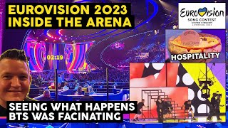 Eurovision Song Contest 2023 | Liverpool | Inside The Arena & Hospitality | Behind the Scenes