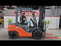 TOYOTA 8FDU30 6,000lbs Diesel #0645 - Forklift for Sale