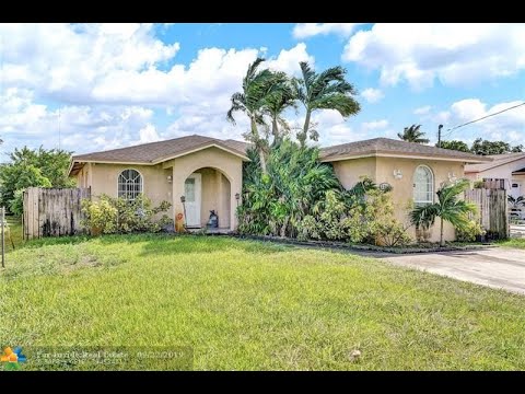 5340 SW 19th St, West Park, FL home video tour