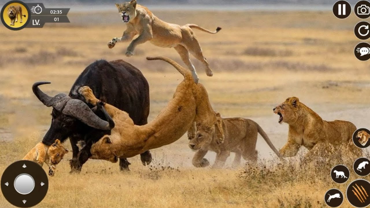 Unleash the Wild 🦁 | Epic Lion Simulator Gameplay That Will Blow Your Mind