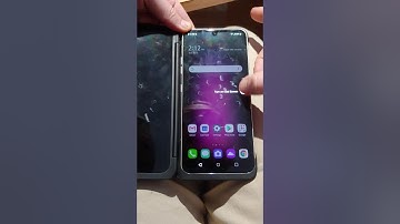 lg v60 thinq 5g - dual screen not working