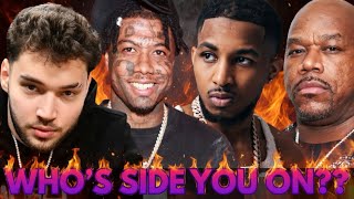 DDG PRESSED BY ADIN ROSS OVER BLUEFACE COMMENTS! BLUEFACE BLACKBALL!