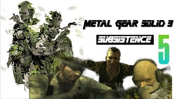 The Fear and The End  | Metal Gear Solid 3 :  Walkthrough (No commentary)  Part 5
