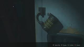 RESIDENT EVIL 2 Locker Code 3F